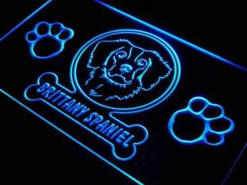3xBrittany-Spaniel-LED-Light-Sign