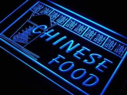 Chinese Food Restaurant LED Light Sign