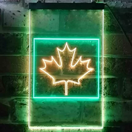 Canada Canadian Maple Leaf LED Light Sign