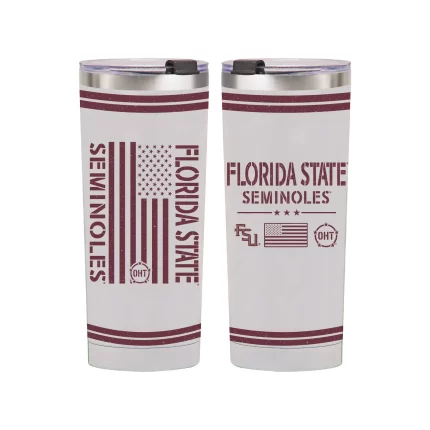 24oz Florida State Seminoles OHT TC Flag Tumbler