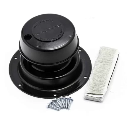 Black Replace-All Plumbing Vent Kit