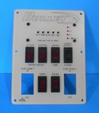 Bullet Convenience Command Center Slide Out/ Awning/ Tank Monitor