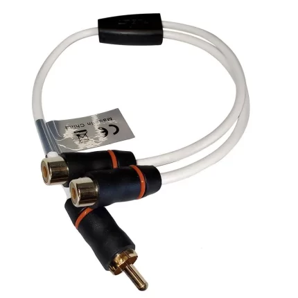 EL-RCAYF RCA Standard Splitter - 1 Male to 2 Female