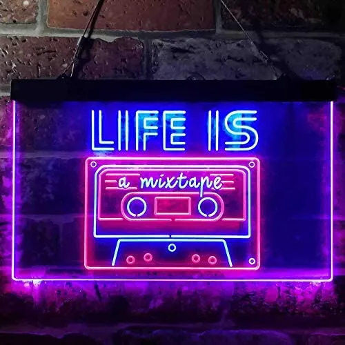 4cLife-is-a-Mixtape-Quotes-Bedroom-Decor-LED-Light-Sign