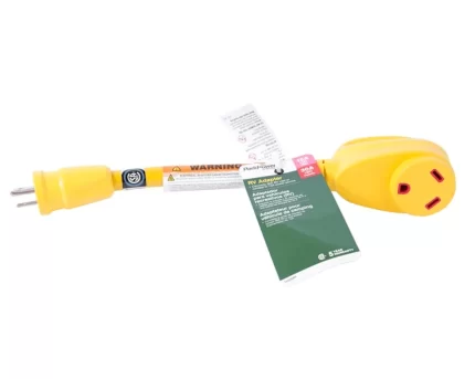 Marinco 1530ARV Pigtail Power Cord Adapter 15 Amp x 30 Amp