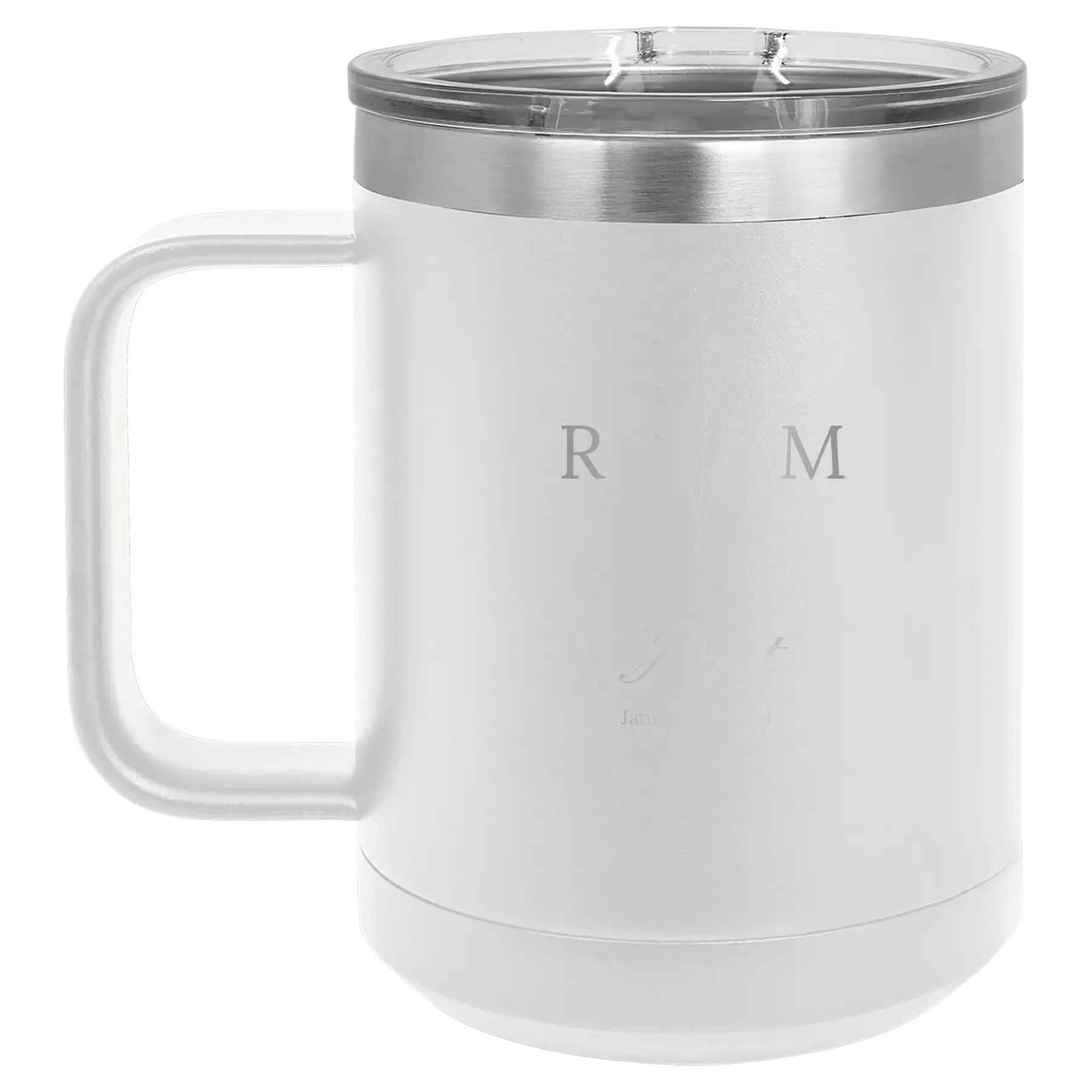 4ePersonalized-3-Lines-Initial-Last-Name-Anniversary-15-oz-Mug-White
