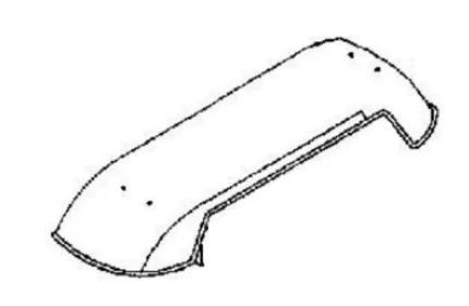 Dometic 3100529.043 Roof Vent Cap, Polar White