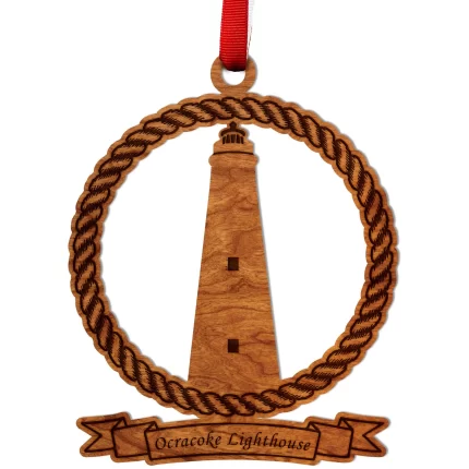 Lighthouse Ornament - Ocracoke Lighthouse