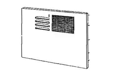 Access Door Converter Kit 6 Gal Colonial White