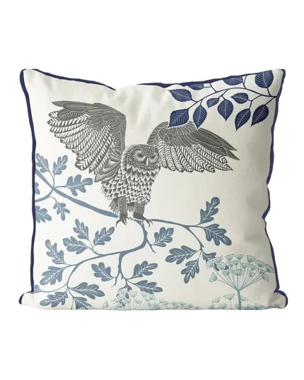 Country Lane Owl 5 Cushion / Throw Pillow
