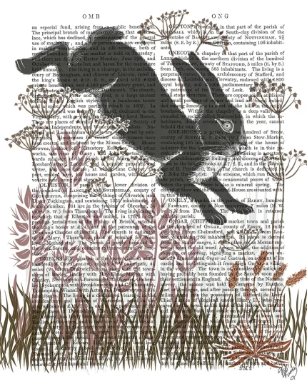Country Lane Hare 5, Earth, Book Print, Art Print, Wall Art