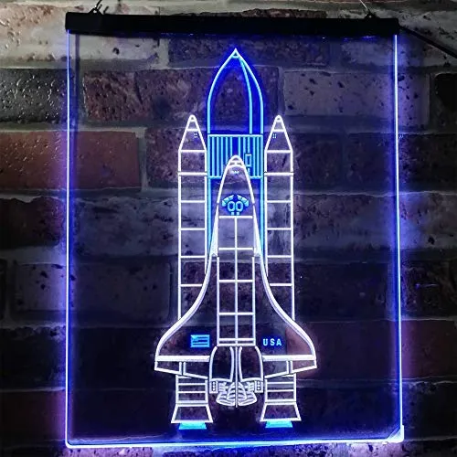 4lAstronaut-Space-Shuttle-LED-Light-Sign