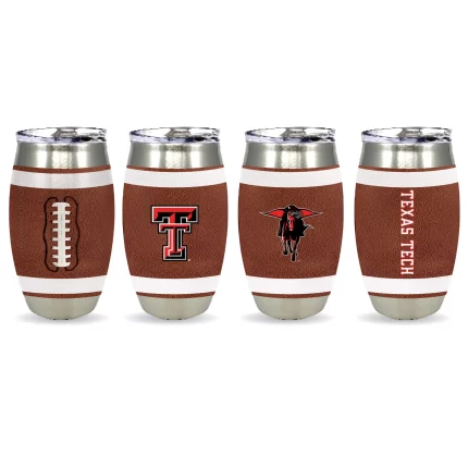 15oz Texas Tech Red Raider Football Tumbler