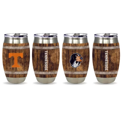 15oz Tennessee Volunteers Barrel Tumbler