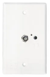 King PB1000 TV Antenna Power Receptacle - White