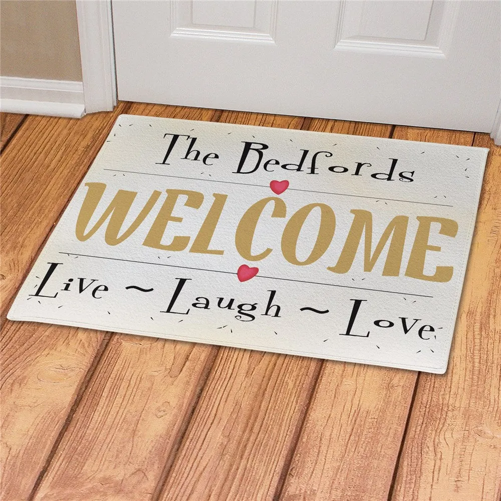 4nLive-Love-Laugh-Personalized-Doormat-Custom-Family-Entry-Mat