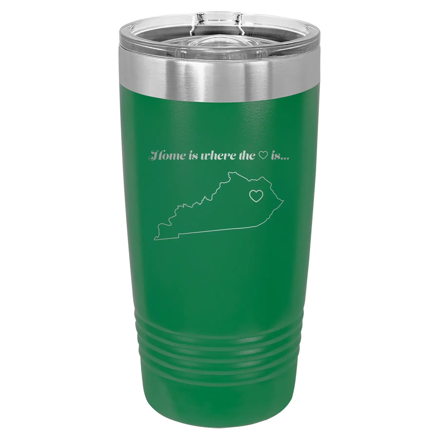4pPersonalized-Kentucky-Heart-20-oz-Tumbler-Green