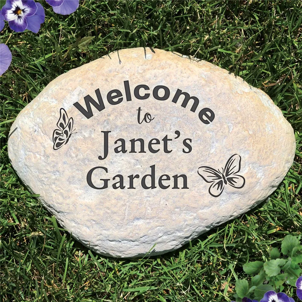 4qButterfly-Design-Personalized-Garden-Stone-Realistic-Resin-Design-with-Hide-a-Key