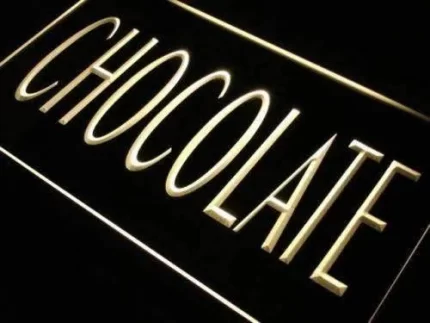 Candy Store Chocolate LED Light Sign