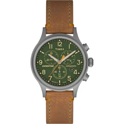 Expedition Scout Chrono Watch - Tan/Green