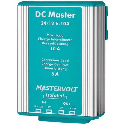 DC Master 24V to 12V Converter - 6A w/Isolator