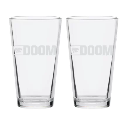16oz Kansas State Wildcats Etched Slogan Pint 2 Pack