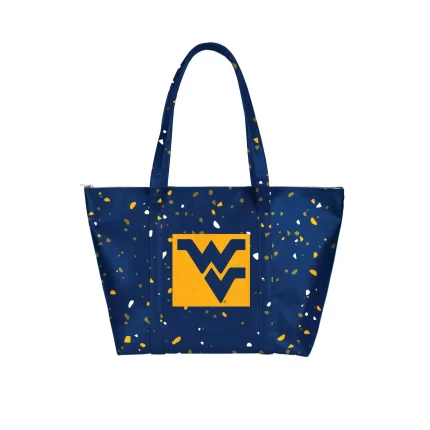 West Virginia Mountaineers Terrazzo Weekender Tote Bag