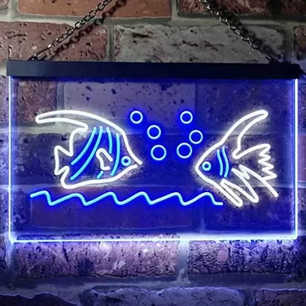 Aquarium Fish Pet Store LED Light Sign