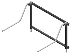 Barbeque Grill Stand for Side-Kick RV500 BBQ - WAL614001