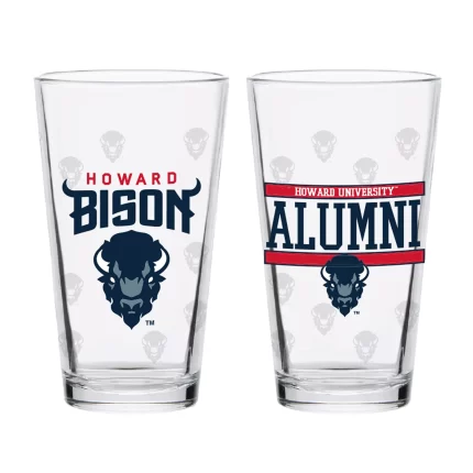Set of 2 Howard Bisons 16oz XD Alumni Pints