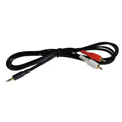 MS-CBRCA3.5 Input Cable - 1 Male (3.5mm) to 2 Male (RCA Cable) 70" f/PS-A302B Panel Stereo