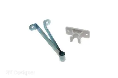 Metal Entry Door Holder w/Plastic Clip 3