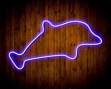 Dolphin Kid Room Flex Silicone LED Sign (Neon-Style, LED Technology)