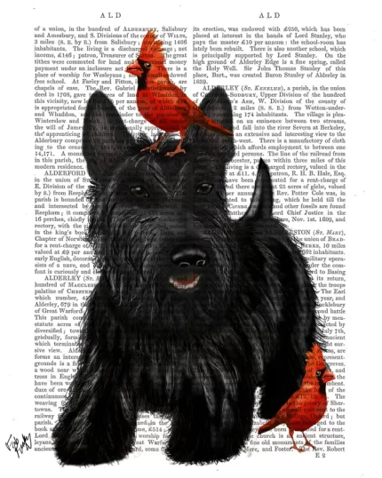 Scottish Terrier and Red Cardinal Birds Dog Book Print, Art Print, Wall Art