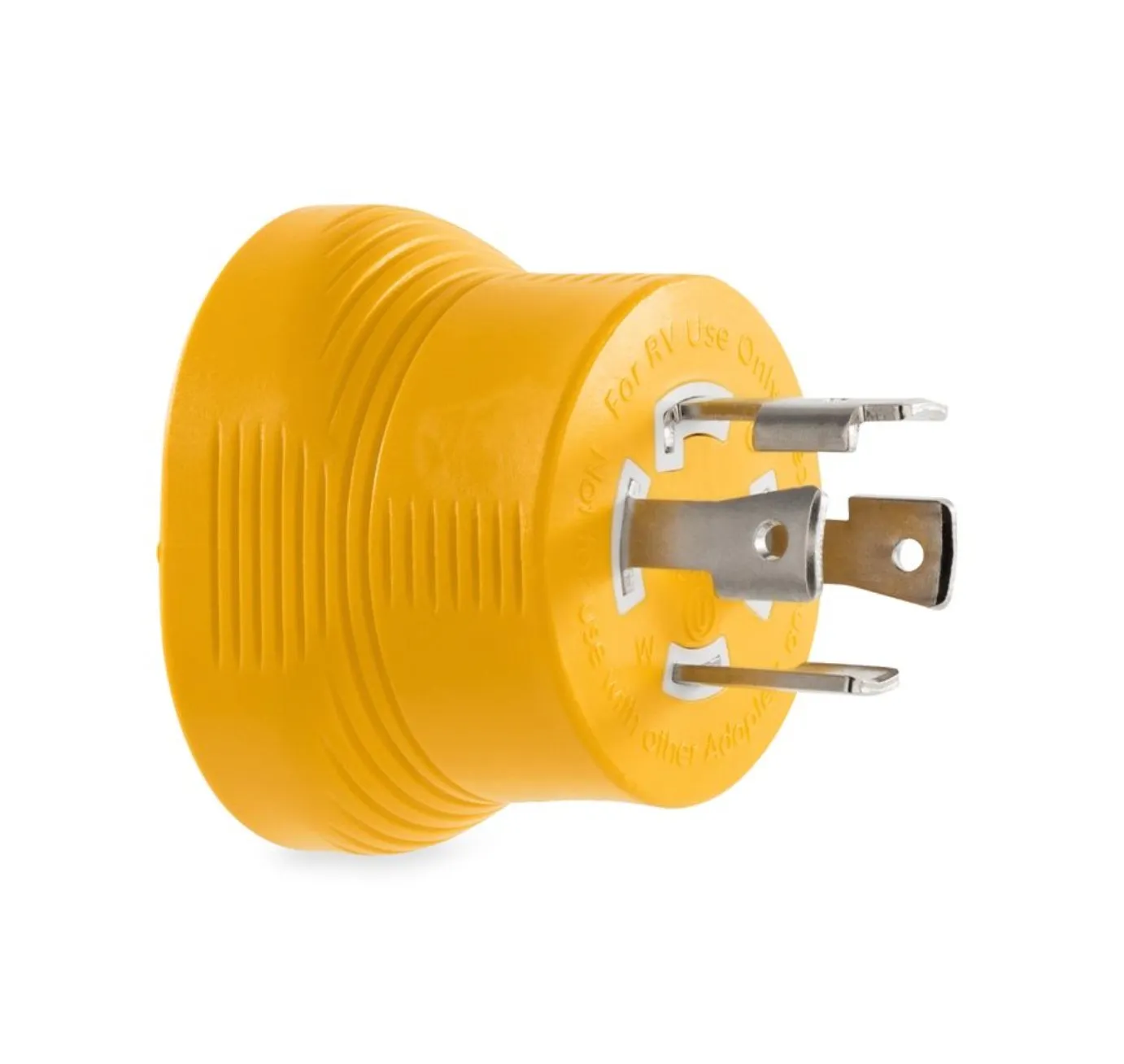 5cCamco-55338-Power-Grip-30-Amp-Generator-Adapter-4-Prong-Male