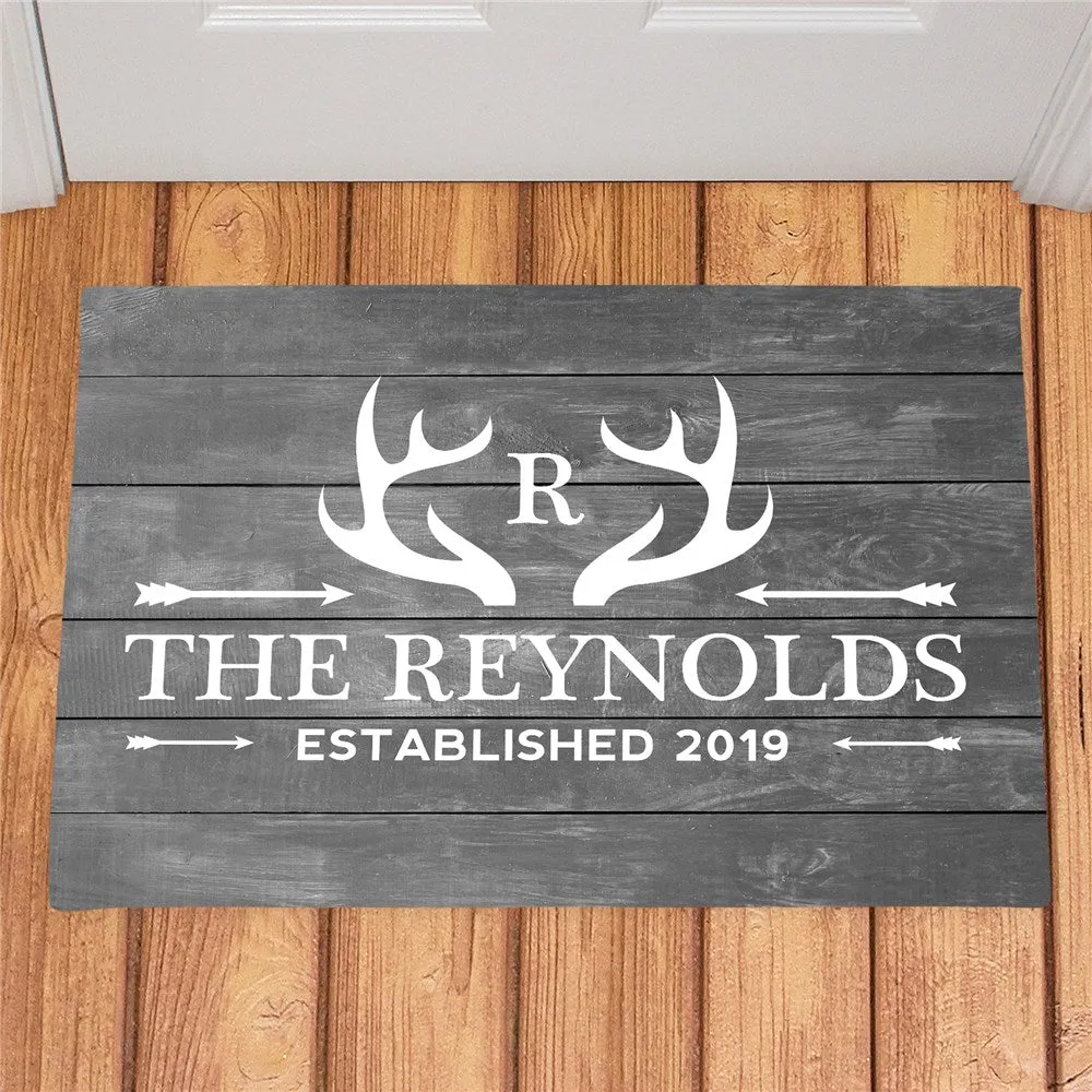 5cDeer-Antlers-Personalized-Doormat-Custom-Outdoors-Welcome-Mat