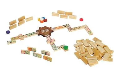 Outside Inside Backpack Double 12 Dominos