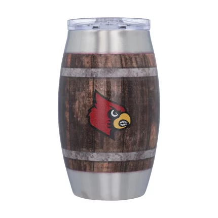 15oz Louisville Cardinals Barrel Tumbler