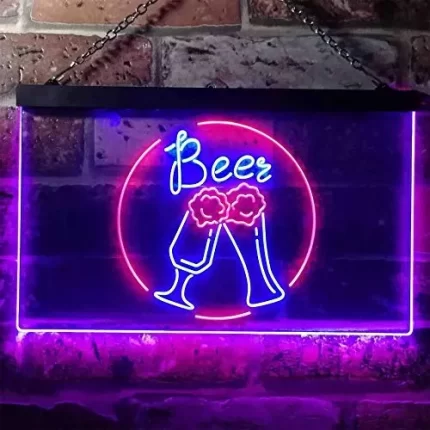 Bar Cheers Beer LED Light Sign