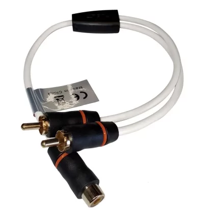 EL-RCAYM RCA Standard Splitter 1 Female to 2 Male