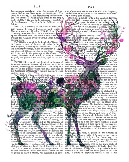 Floralessence Deer 1, Book Print, Art Print, Wall Art