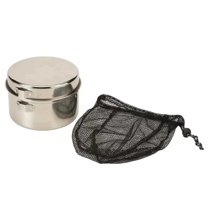 1 Person Mess Kit - Stainless Steel