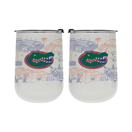 Florida Gators 18oz Campus Line Art Tumbler
