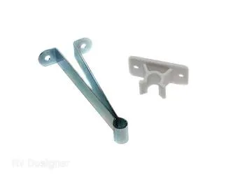 Metal Entry Door Holder w/Plastic Clip 4