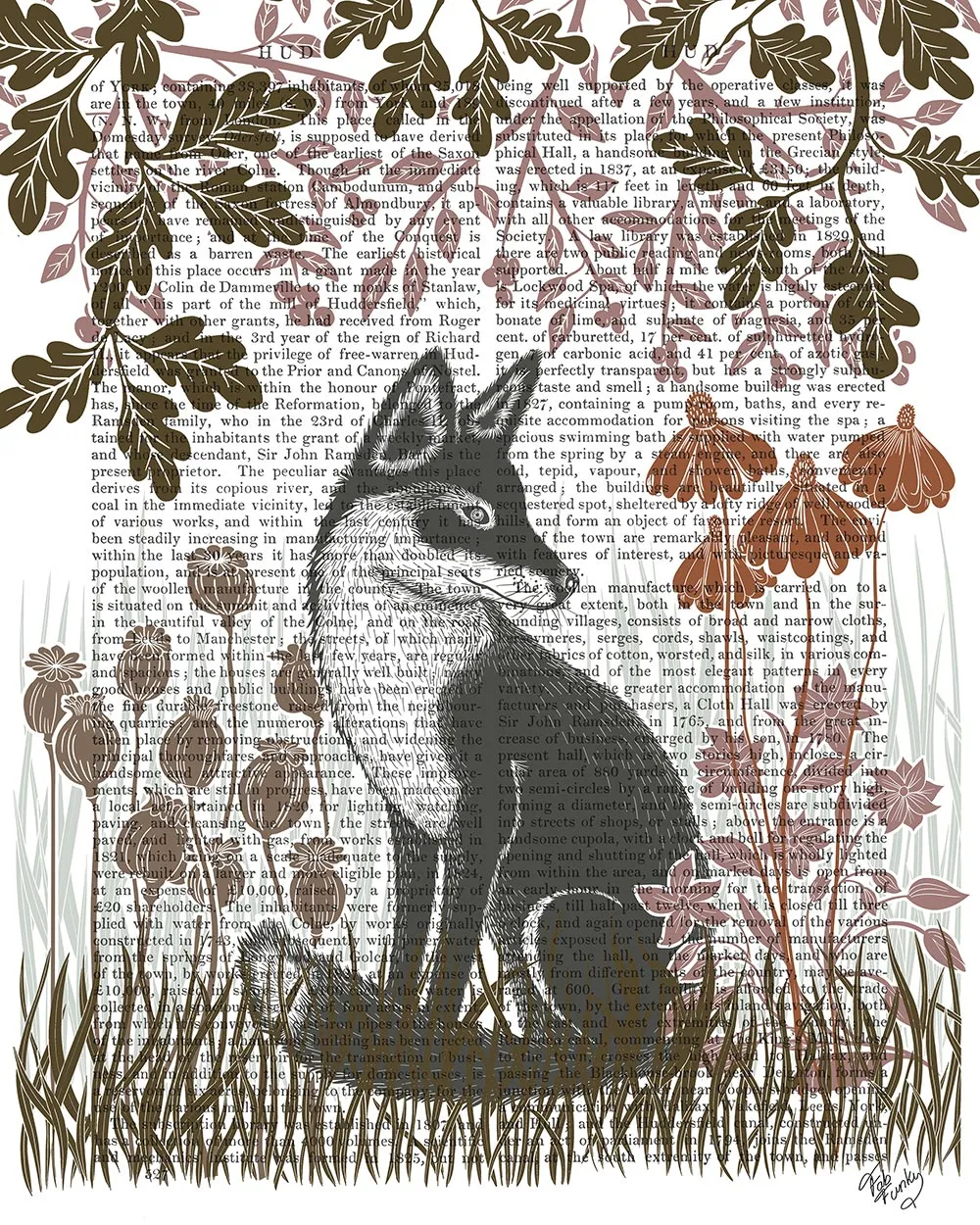 5oCountry-Lane-Fox-3-Earth-Book-Print-Art-Print-Wall-Art