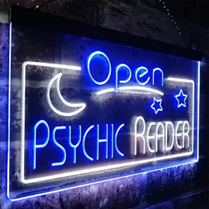 Open Fortune Teller Psychic Reader LED Light Sign
