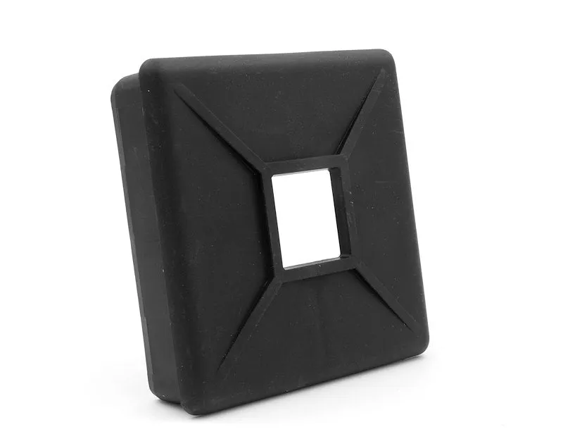 5qB-B-Molders-94162-4-Rubber-Bumper-Plug-W-O-Tabs-Bk