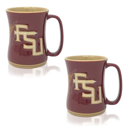 Set of 2 | 16oz Florida State Seminoles Barista Mugs