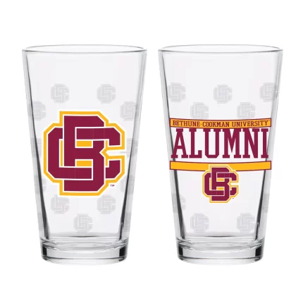 Set of 2 Bethune-Cookman Wildcats 16oz XD Alumni Pints
