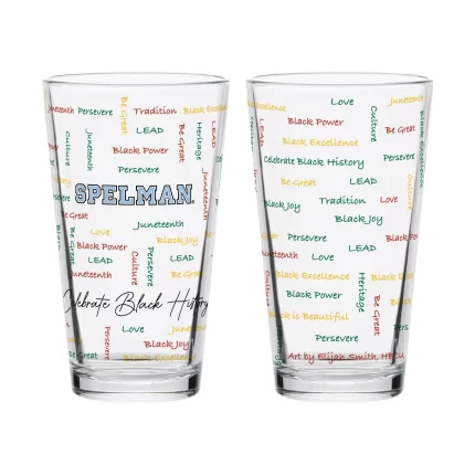 Set of 2 Spelman Jaguars 16oz BHM Pints